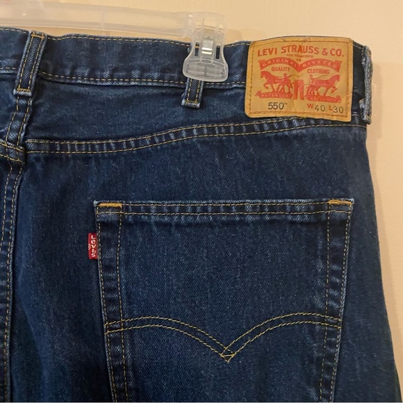 Levi’s 550 Relaxed Fit  Jeans -‎ Size 40x30 - Picture 3 of 6